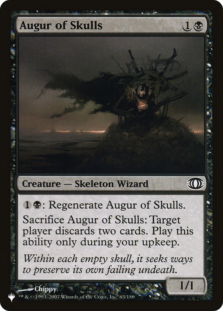 Augur of Skulls [The List] | Boutique FDB TCG