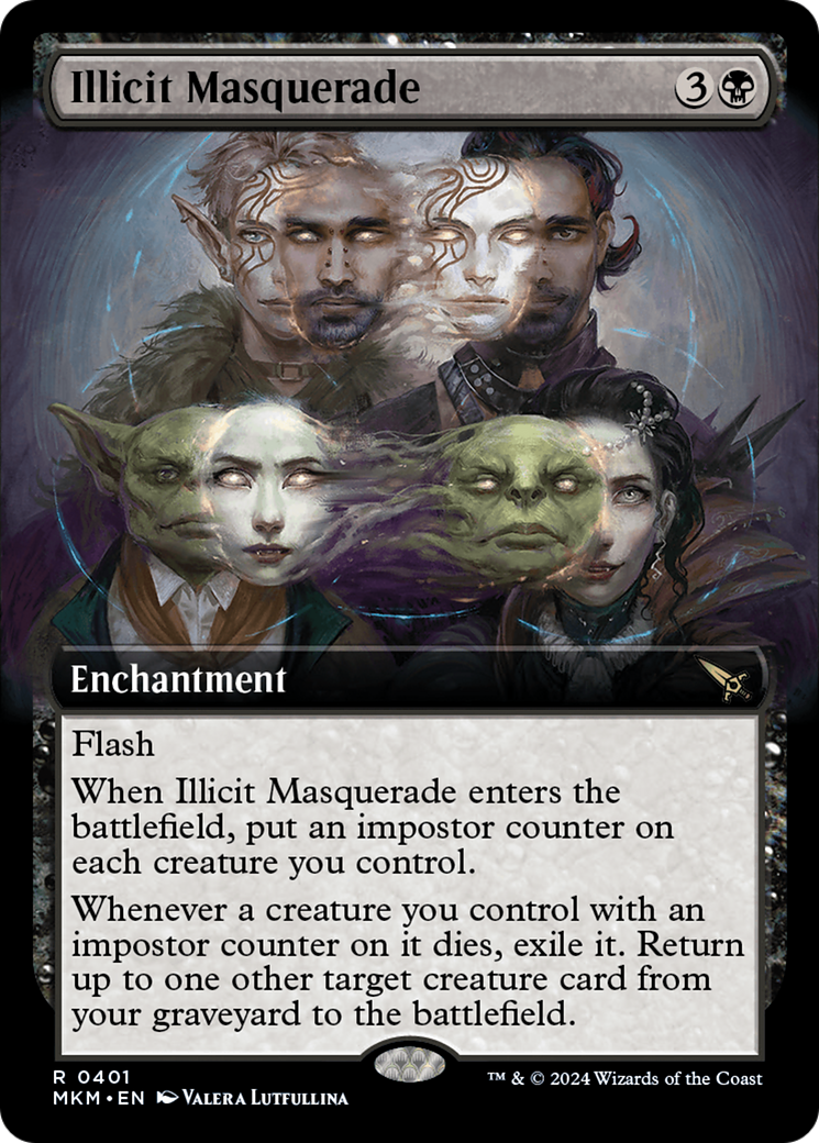 Illicit Masquerade (Extended Art) [Murders at Karlov Manor] | Boutique FDB TCG