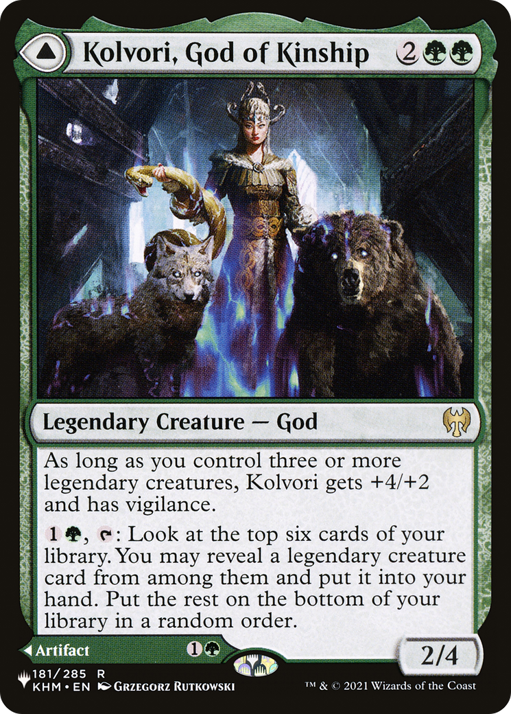 Kolvori, God of Kinship // The Ringhart Crest [Secret Lair: From Cute to Brute] | Boutique FDB TCG