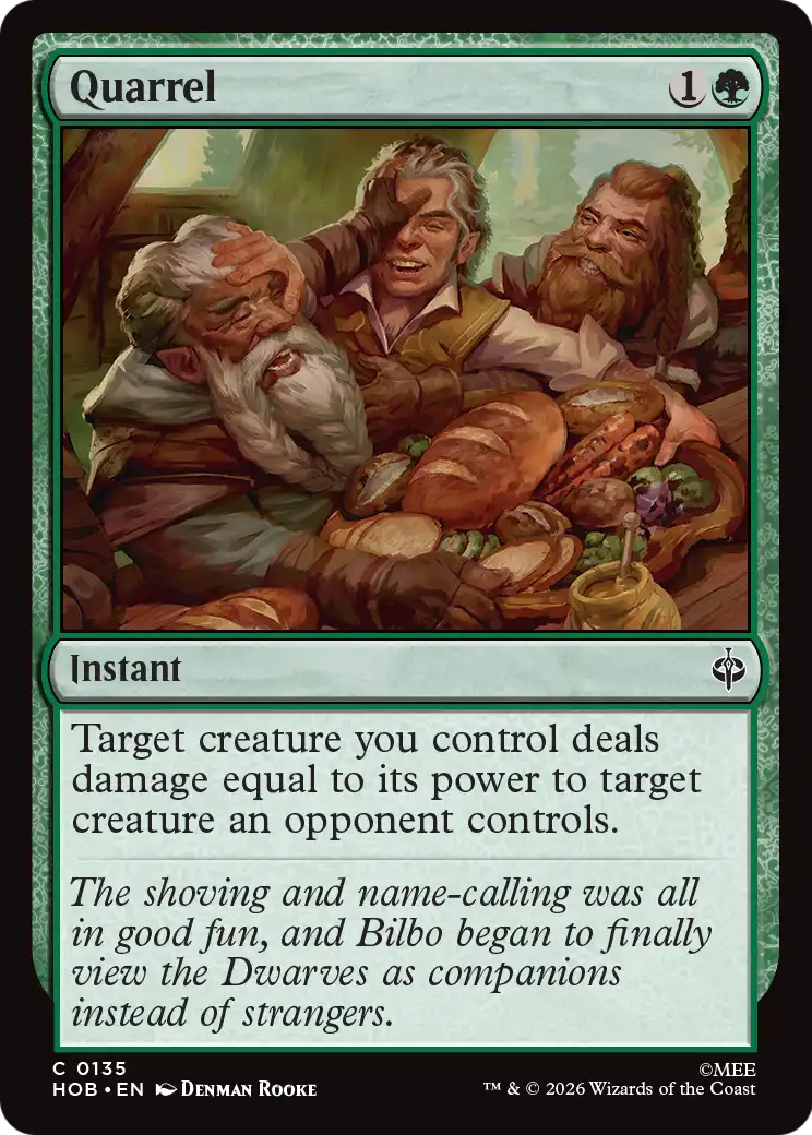 Quarrel [The Hobbit] | Boutique FDB TCG