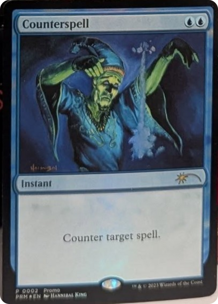 Counterspell (Graphic Novel Insert) [Media Promos] | Boutique FDB TCG
