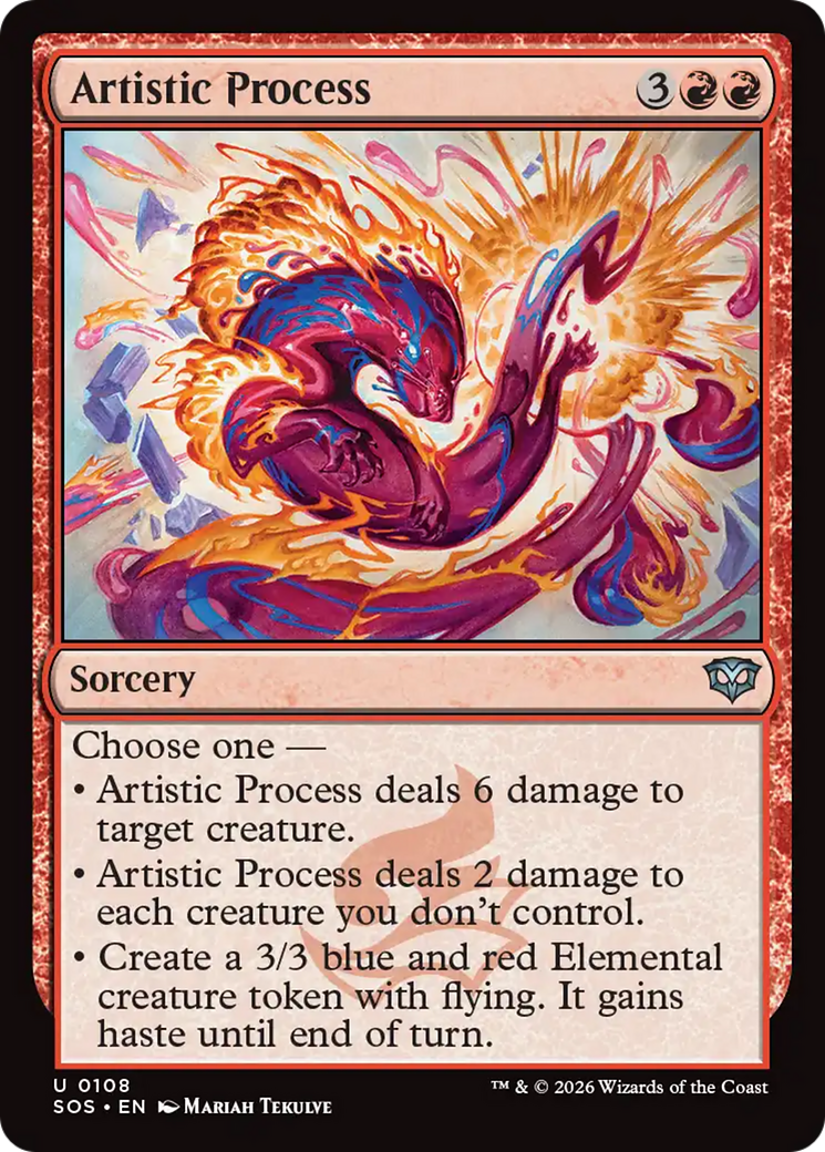 Artistic Process [Secrets of Strixhaven] | Boutique FDB TCG
