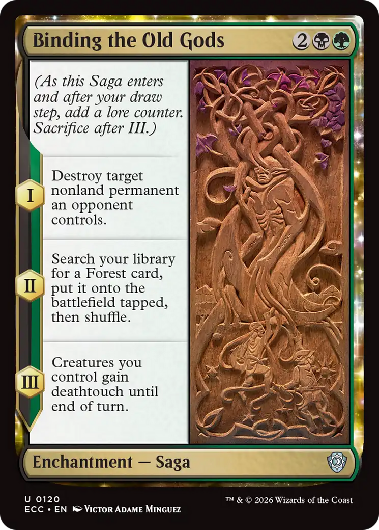 Binding the Old Gods [Lorwyn Eclipsed Commander] | Boutique FDB TCG