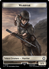 Soldier (0010) // Warrior Double-Sided Token [Fallout Tokens] | Boutique FDB TCG