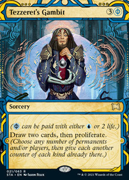 Tezzeret's Gambit (Foil Etched) [Strixhaven: Mystical Archive] | Boutique FDB TCG