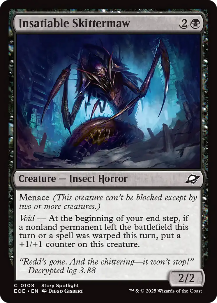 Insatiable Skittermaw [Edge of Eternities] | Boutique FDB TCG