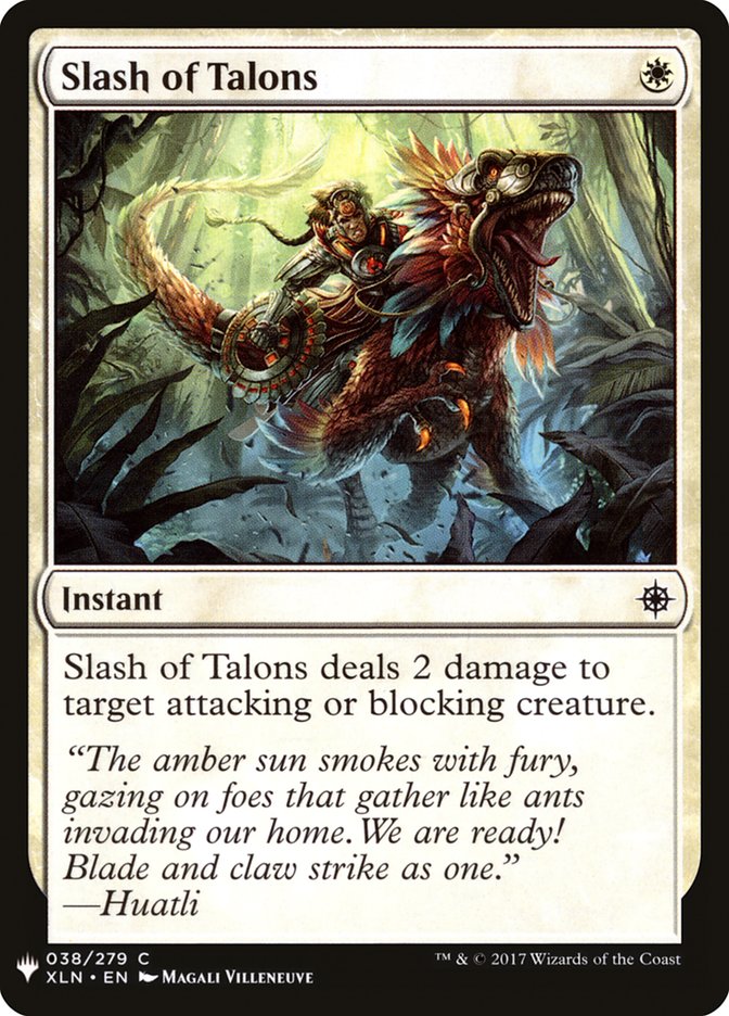 Slash of Talons [Mystery Booster] | Boutique FDB TCG