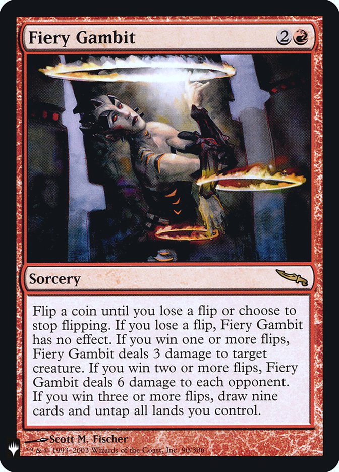 Fiery Gambit [Mystery Booster] | Boutique FDB TCG