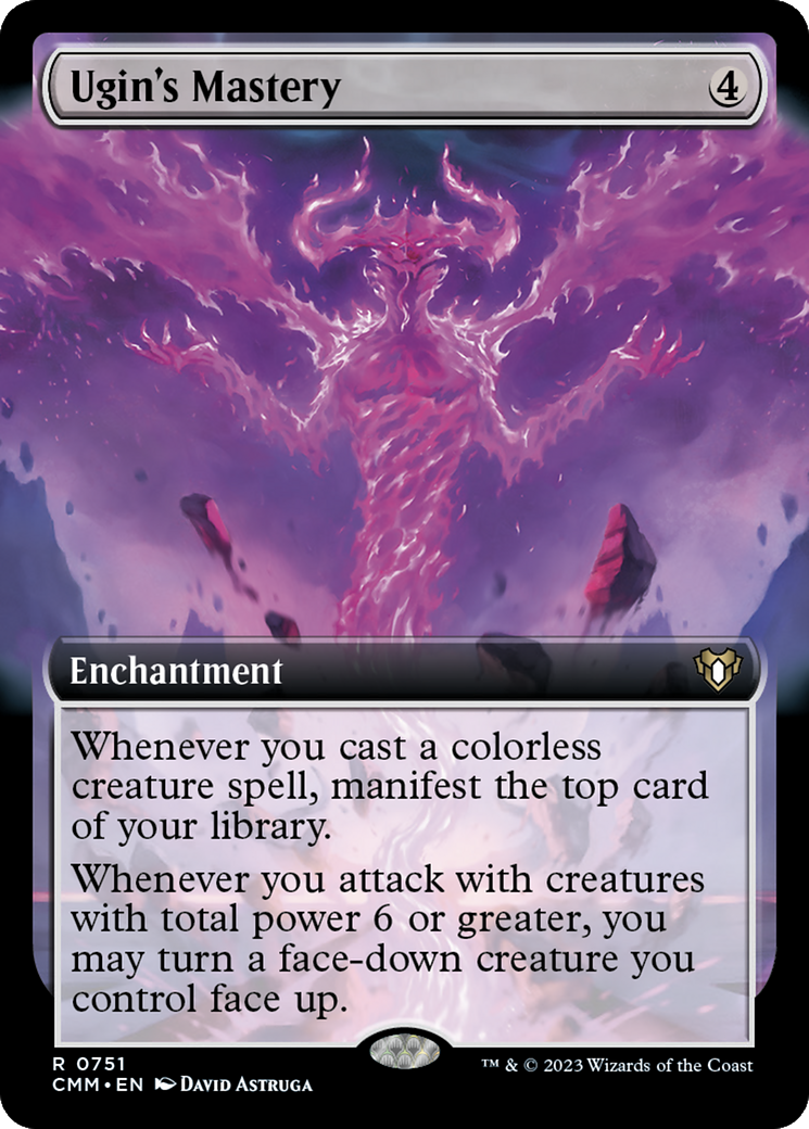 Ugin's Mastery (Extended Art) [Commander Masters] | Boutique FDB TCG