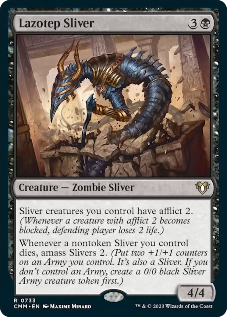 Lazotep Sliver [Commander Masters] | Boutique FDB TCG