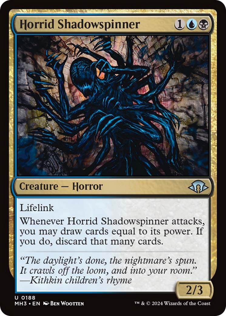 Horrid Shadowspinner [Modern Horizons 3] | Boutique FDB TCG