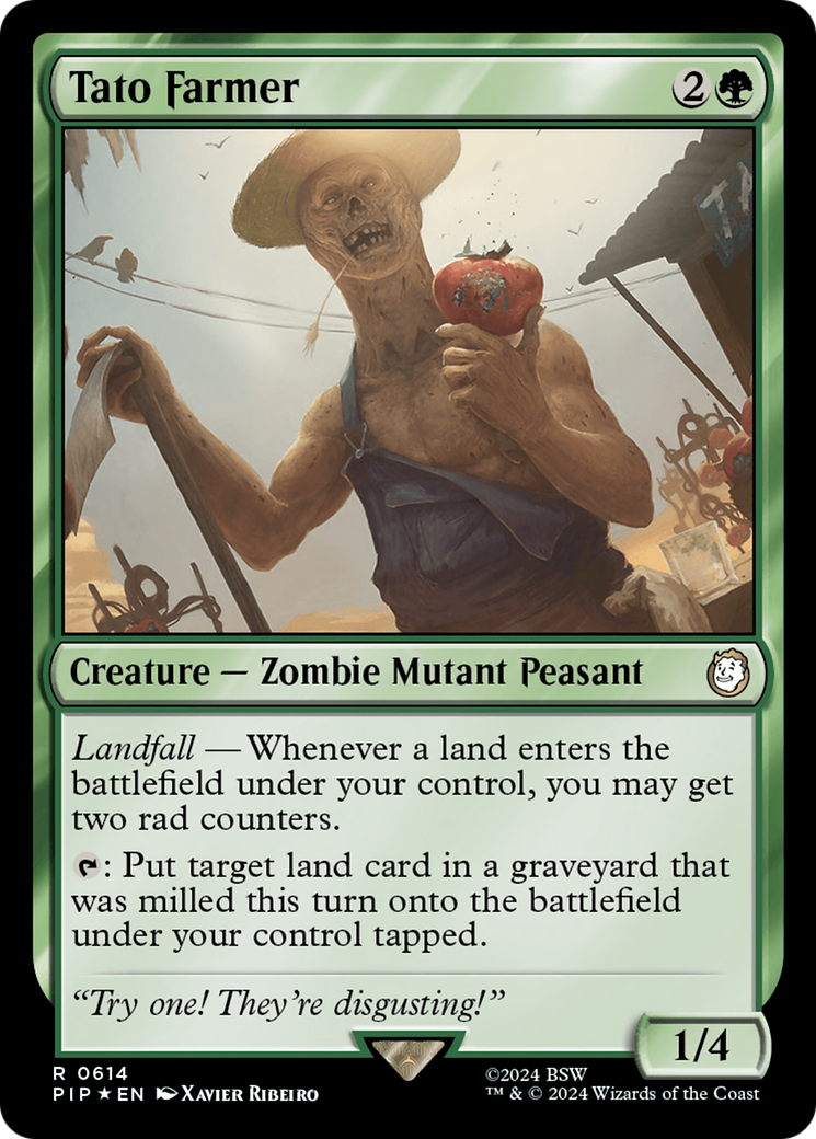 Tato Farmer (Surge Foil) [Fallout] | Boutique FDB TCG