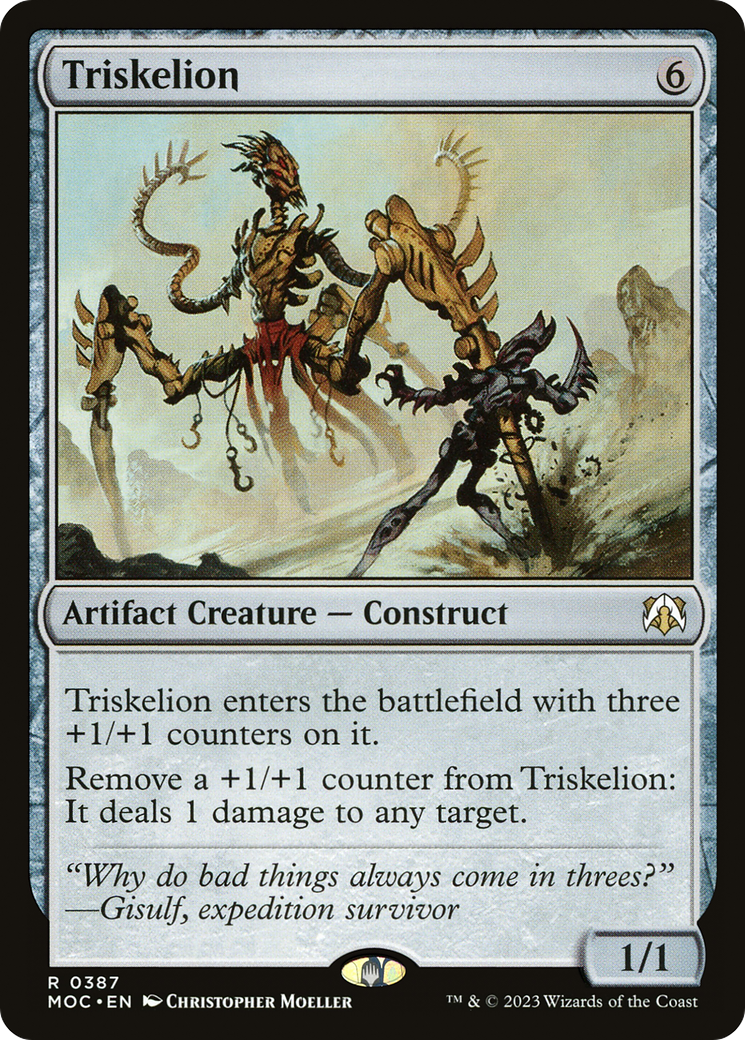 Triskelion [March of the Machine Commander] | Boutique FDB TCG
