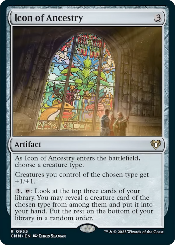 Icon of Ancestry [Commander Masters] | Boutique FDB TCG