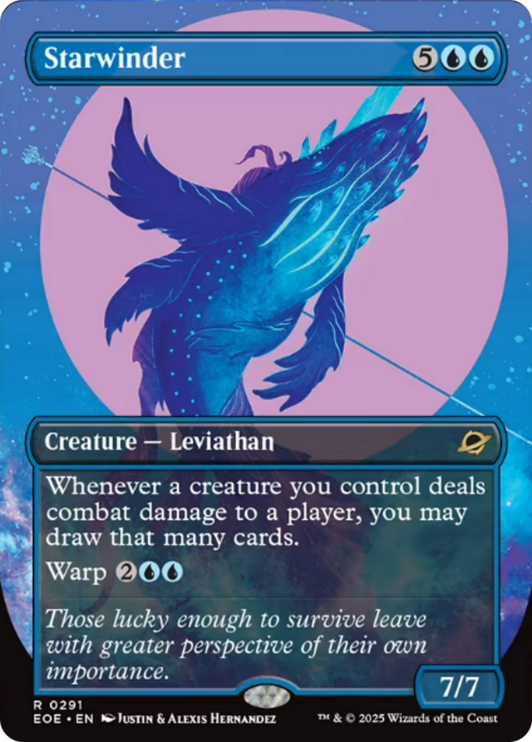 Starwinder (0291) (Borderless) [Edge of Eternities] | Boutique FDB TCG