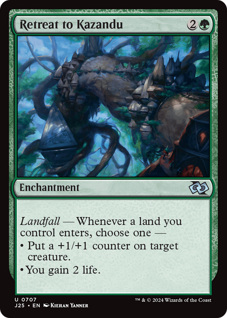 Retreat to Kazandu [Foundations Jumpstart] | Boutique FDB TCG