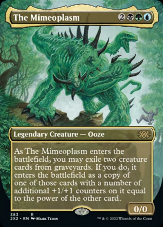 The Mimeoplasm (Borderless Alternate Art) [Double Masters 2022] | Boutique FDB TCG