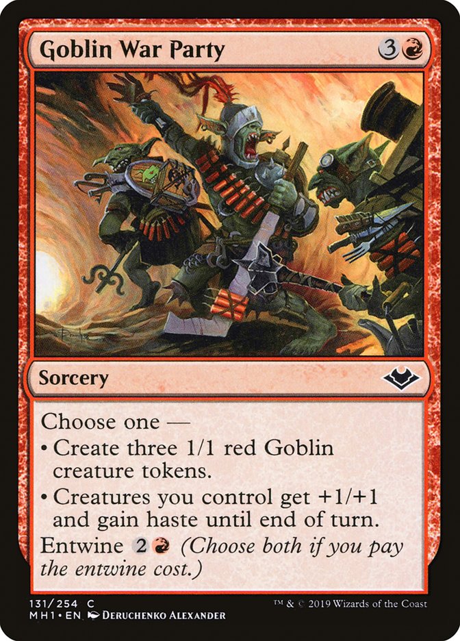 Goblin War Party [Modern Horizons] | Boutique FDB TCG