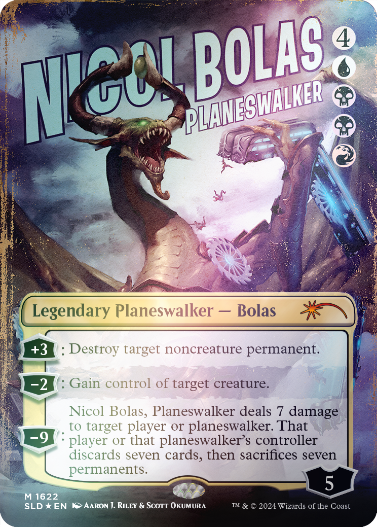 Nicol Bolas, Planeswalker (Rainbow Foil) [Secret Lair Drop Series] | Boutique FDB TCG