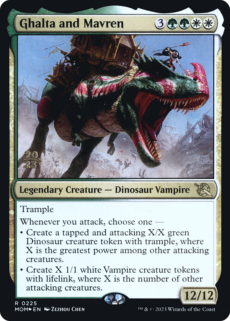 Ghalta and Mavren [March of the Machine Prerelease Promos] | Boutique FDB TCG