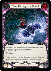 Tear Through the Portal (Red) [DTD190] (Dusk Till Dawn) | Boutique FDB TCG