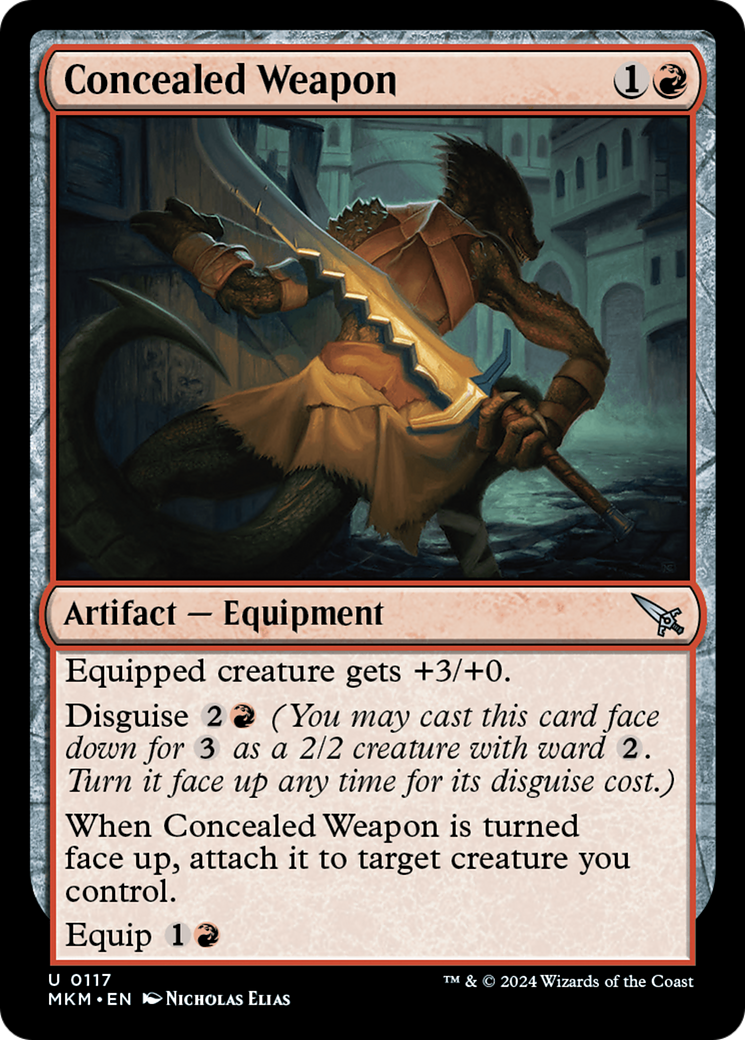 Concealed Weapon [Murders at Karlov Manor] | Boutique FDB TCG