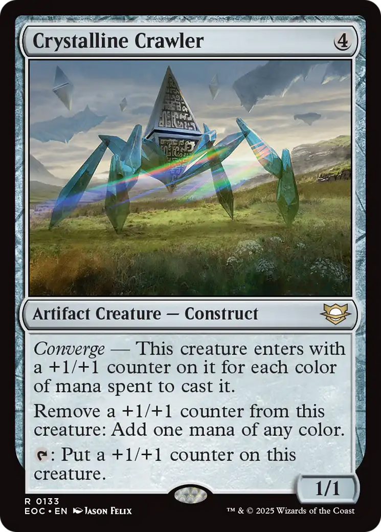 Crystalline Crawler [Edge of Eternities Commander] | Boutique FDB TCG