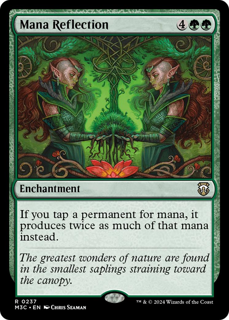 Mana Reflection (Ripple Foil) [Modern Horizons 3 Commander] | Boutique FDB TCG