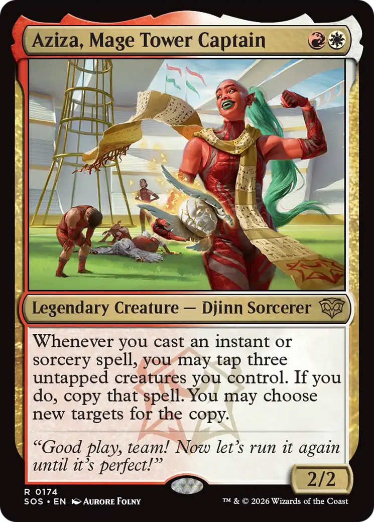 Aziza, Mage Tower Captain [Secrets of Strixhaven] | Boutique FDB TCG