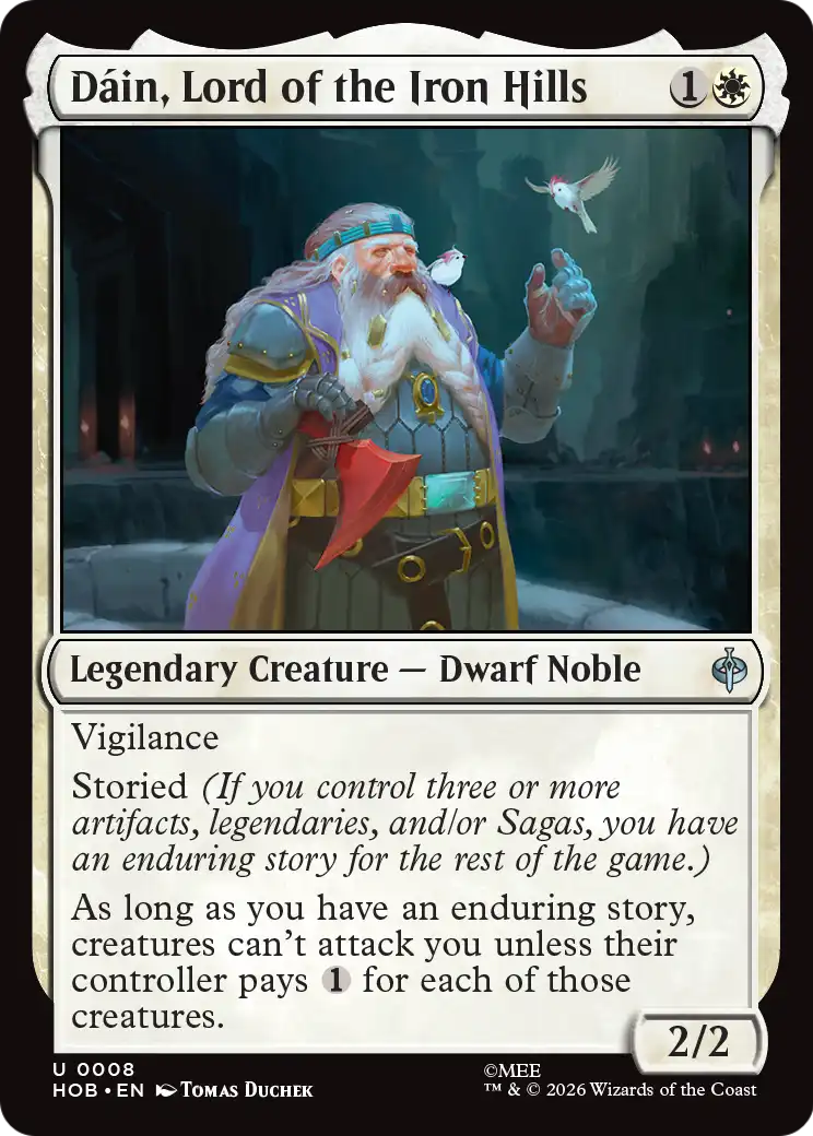 Dain, Lord of the Iron Hills [The Hobbit] | Boutique FDB TCG