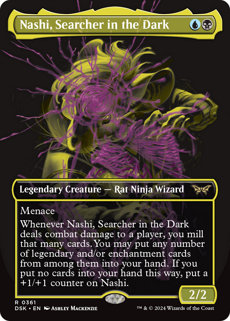 Nashi, Searcher in the Dark (Showcase) [Duskmourn: House of Horror] | Boutique FDB TCG