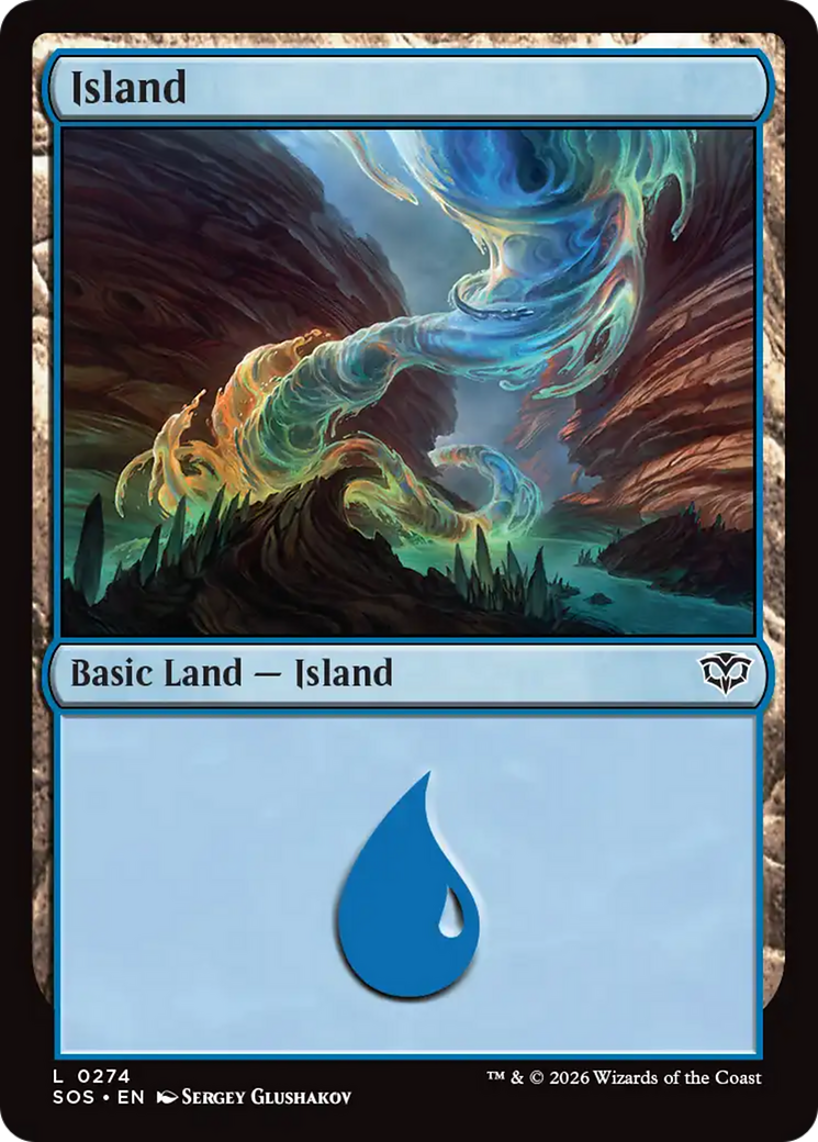 Island (0274) [Secrets of Strixhaven] | Boutique FDB TCG