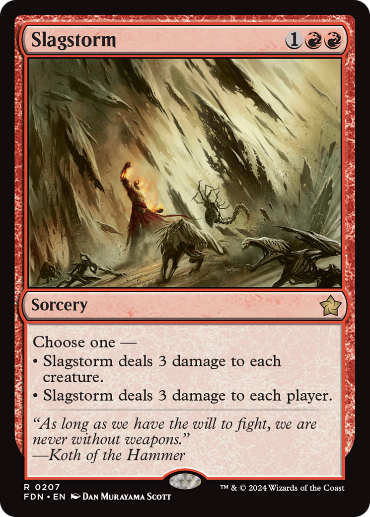Slagstorm [Foundations] | Boutique FDB TCG