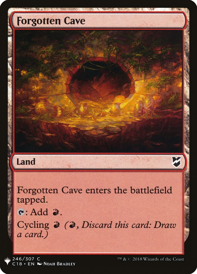 Forgotten Cave [Mystery Booster] | Boutique FDB TCG