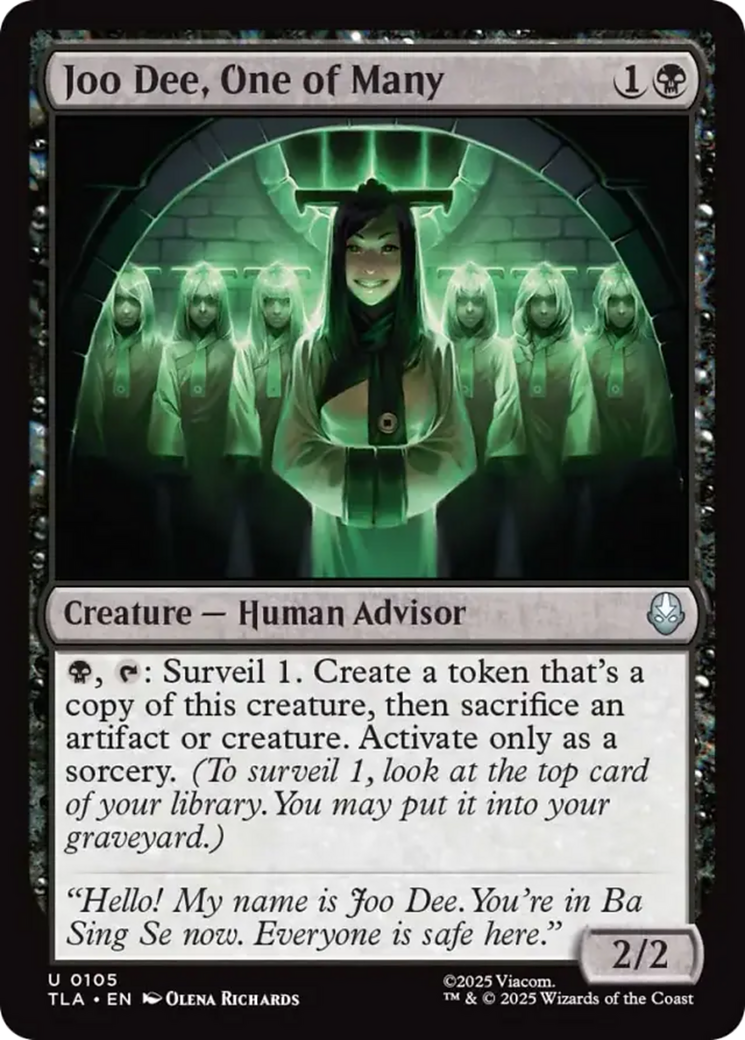 Joo Dee, Public Servant - Sakashima of a Thousand Faces (Borderless) [Avatar: The Last Airbender: Eternal-Legal] | Boutique FDB TCG