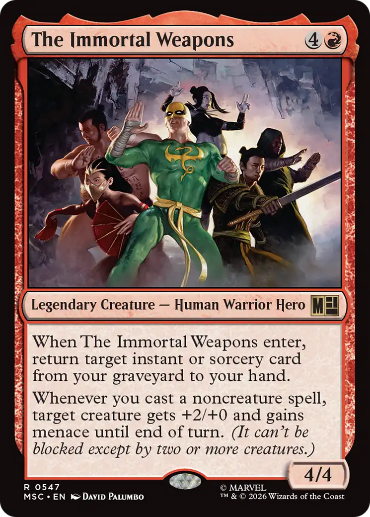 The Immortal Weapons [Marvel Super Heroes Commander] | Boutique FDB TCG