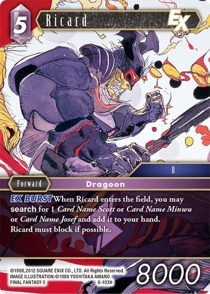 Ricard [Opus VI] | Boutique FDB TCG