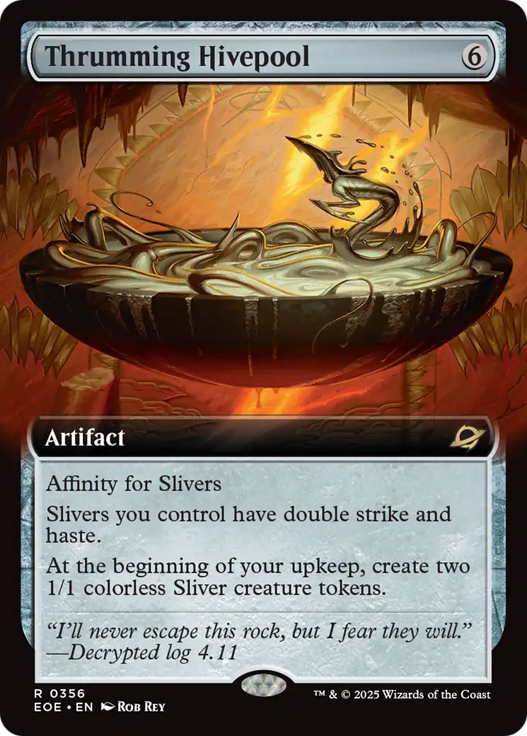 Thrumming Hivepool (Extended Art) [Edge of Eternities] | Boutique FDB TCG