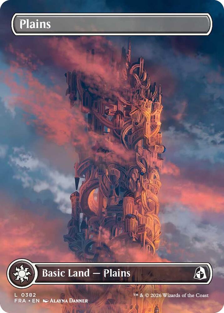 Plains (Borderless) (0382) [Reality Fracture] | Boutique FDB TCG