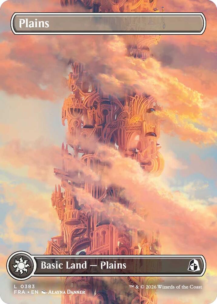Plains (Borderless) (0383) [Reality Fracture] | Boutique FDB TCG