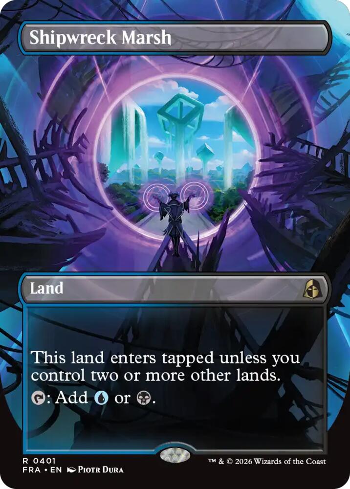 Shipwreck Marsh (Borderless) (401) [Reality Fracture] | Boutique FDB TCG