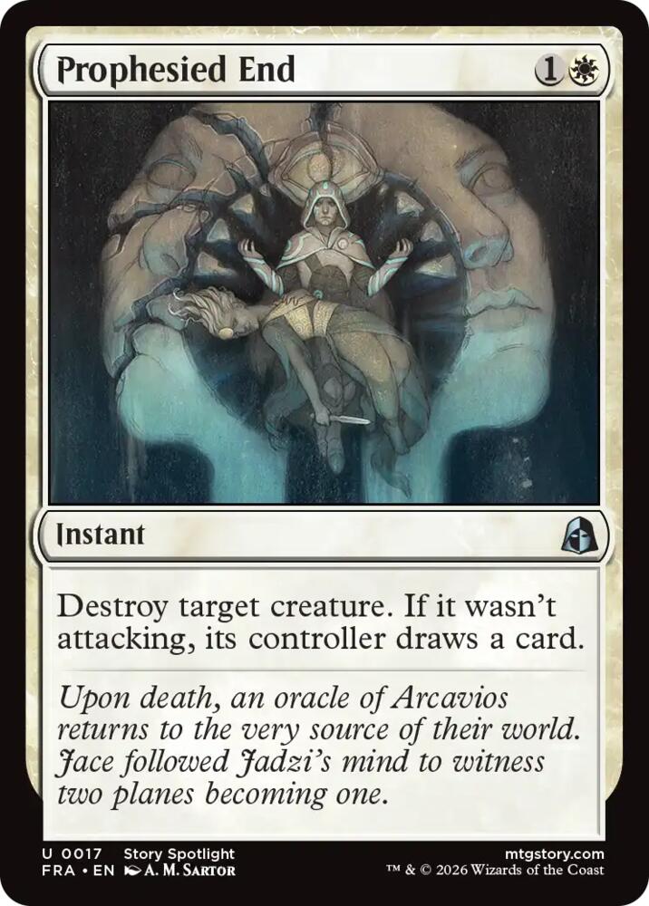 Prophesied End (17) [Reality Fracture] | Boutique FDB TCG