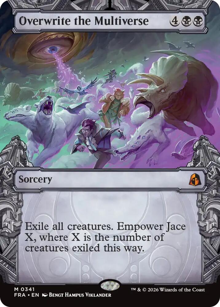 Overwrite the Multiverse (Showcase) (341) [Reality Fracture] | Boutique FDB TCG