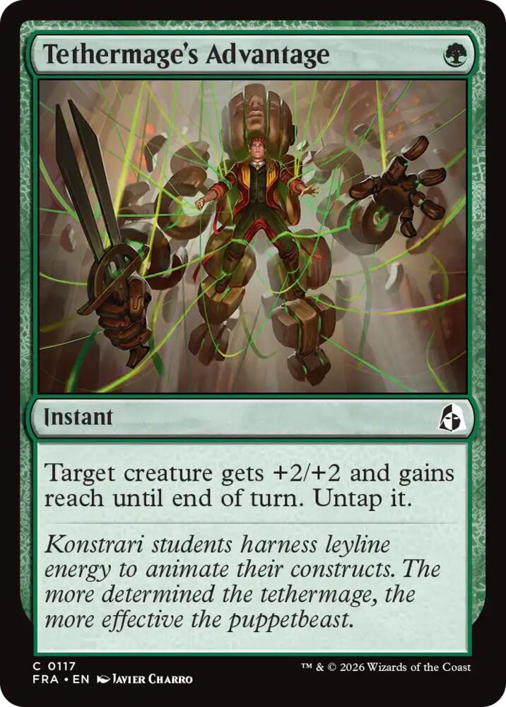 Tethermage's Advantage (117) [Reality Fracture] | Boutique FDB TCG