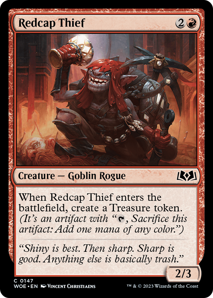 Redcap Thief [Wilds of Eldraine] | Boutique FDB TCG