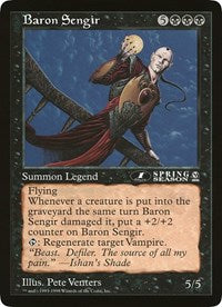 Baron Sengir (Oversized) [Oversize Cards] | Boutique FDB TCG