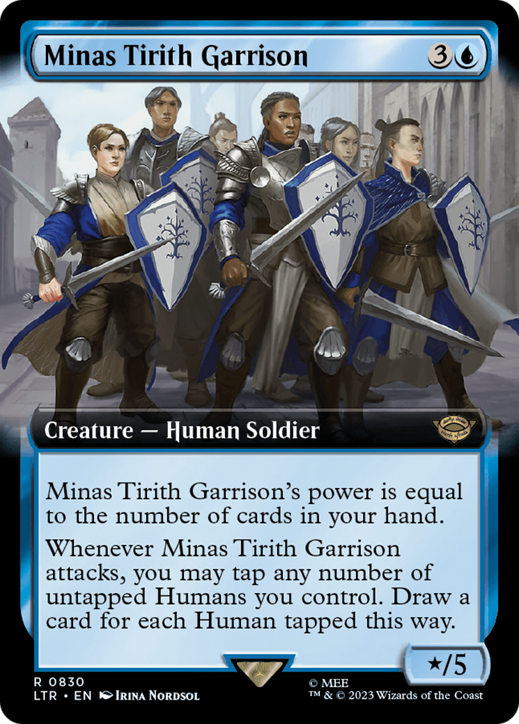 Minas Tirith Garrison (Extended Art) [The Lord of the Rings: Tales of Middle-Earth] | Boutique FDB TCG