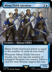 Minas Tirith Garrison (Extended Art) [The Lord of the Rings: Tales of Middle-Earth] | Boutique FDB TCG