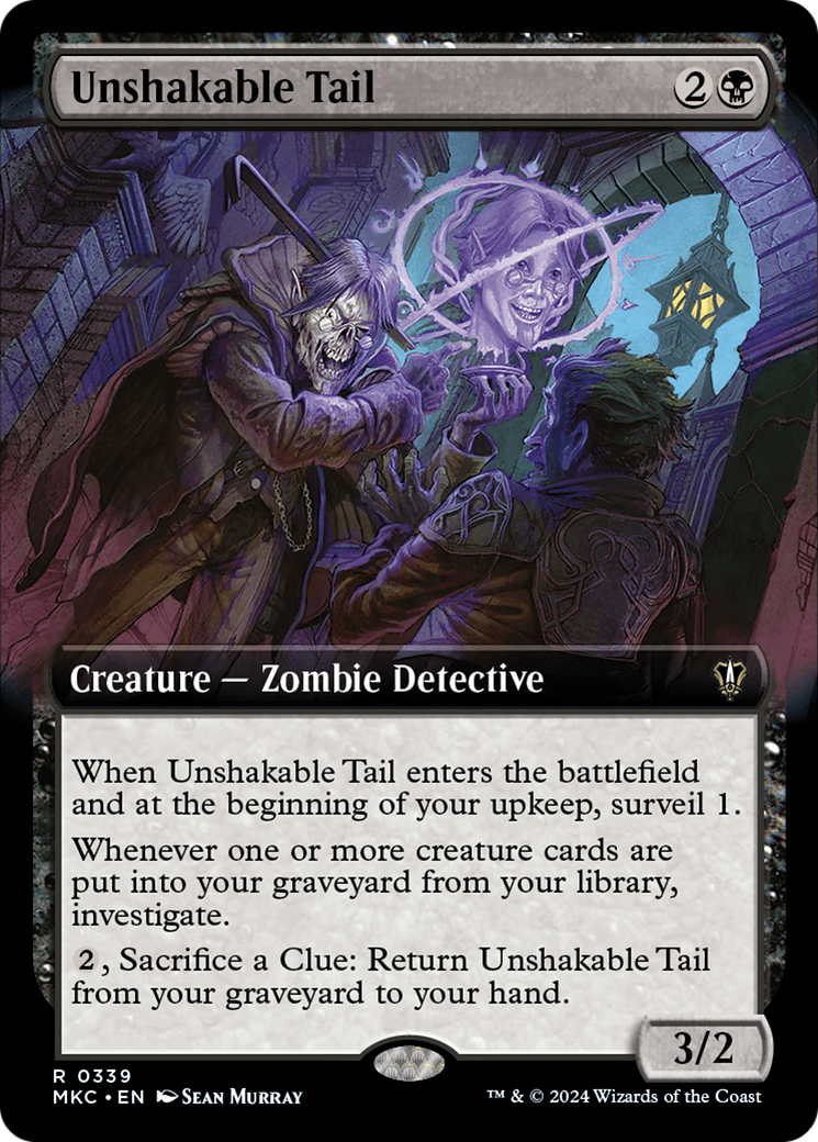 Unshakable Tail (Extended Art) [Murders at Karlov Manor Commander] | Boutique FDB TCG