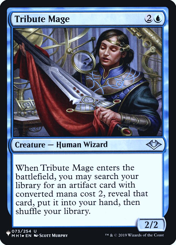 Tribute Mage [Secret Lair: Heads I Win, Tails You Lose] | Boutique FDB TCG